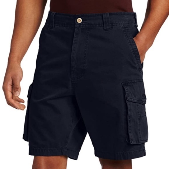 Reyn Spooner Navy Blue Cargo 100% Cotton Shorts.Size 40